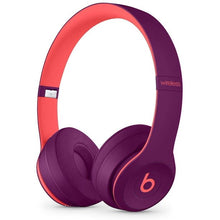 Load image into Gallery viewer, Beats Solo3, Solo 2 Wireless, On-Ear, Purple, Ecological Leather ( 1 Pair Ear Pads )
